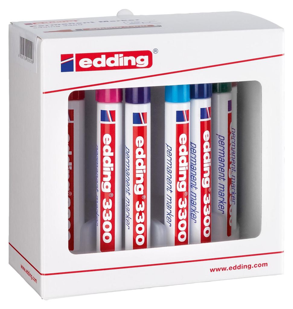 Edding 3300-10S 3300 permanentní popisovač - plnitelný, 1 - Obrázek produktu 