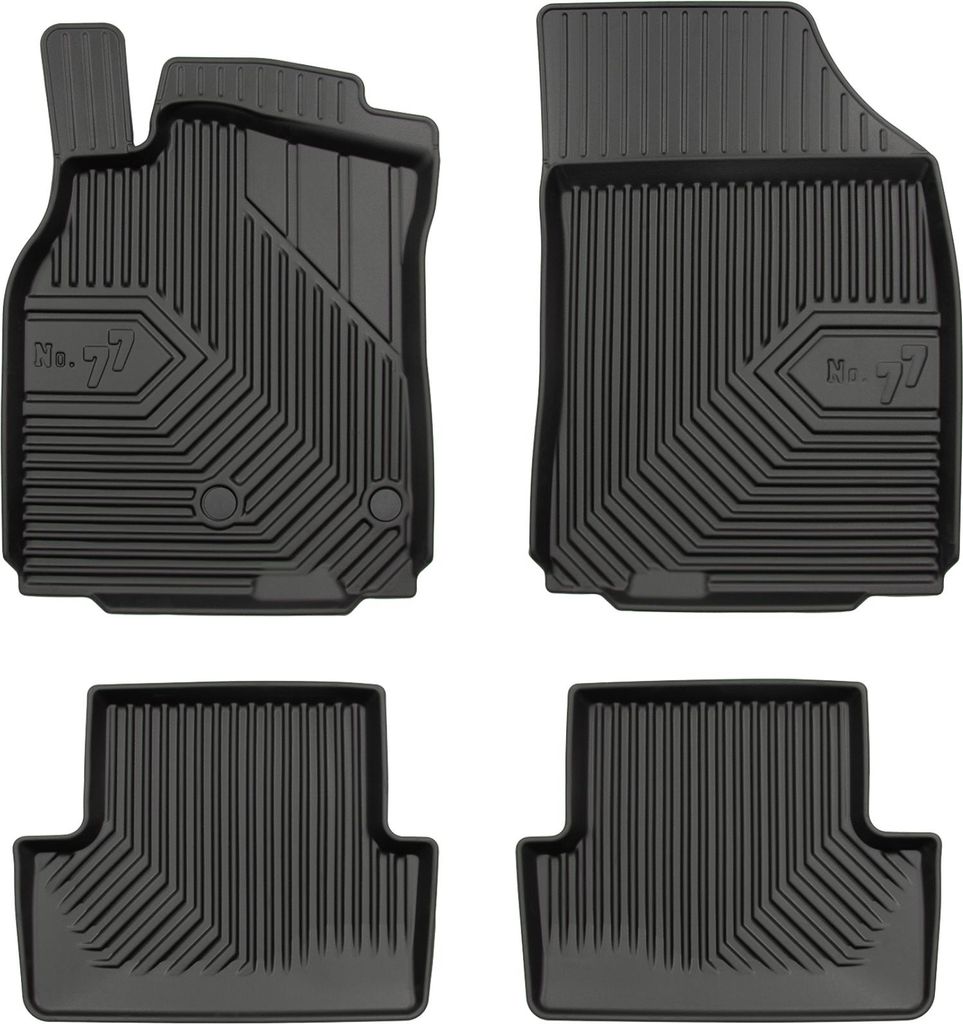 FROGUM Gummimatten Autofussmatten für Renault Megane III 08-15