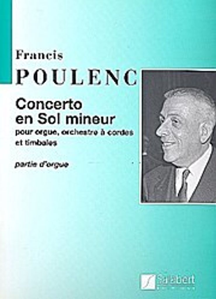 Concerto sol mineur : pour orgue,orchestre à cordes et timbales,
