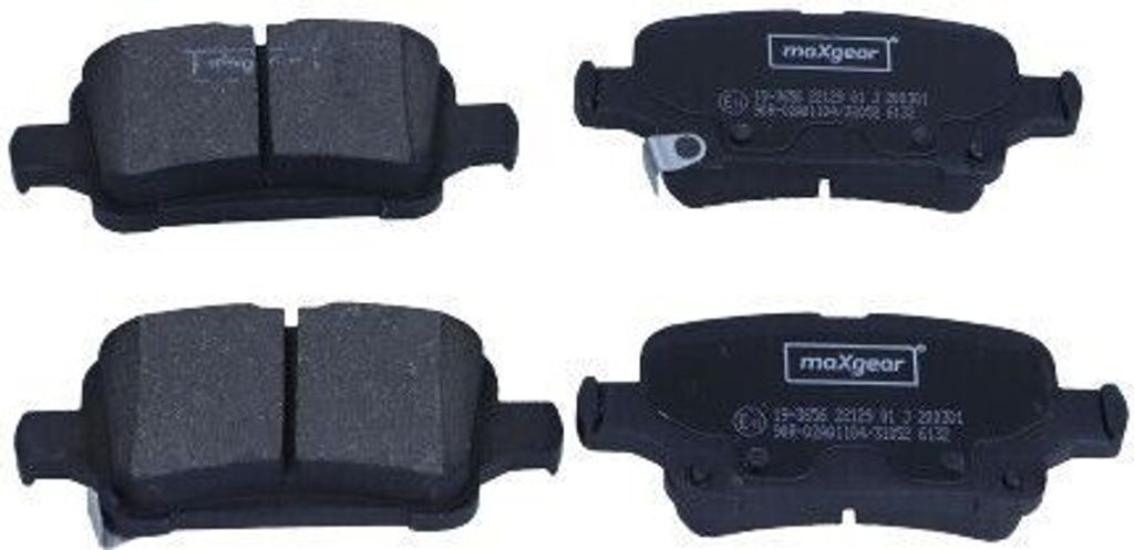MAXGEAR 19-3656 - OE 13454674 Bremsbeläge, Hinten für Astra K, Insignia B (Z18)