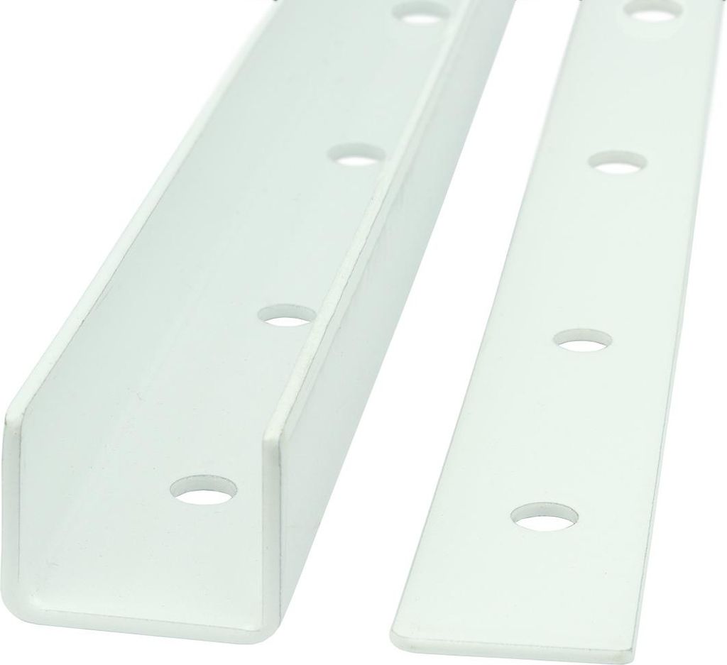 Flex fence Verbinder weiß - Verbinden Sie alle Flex Fence miteinander - 2 Stück