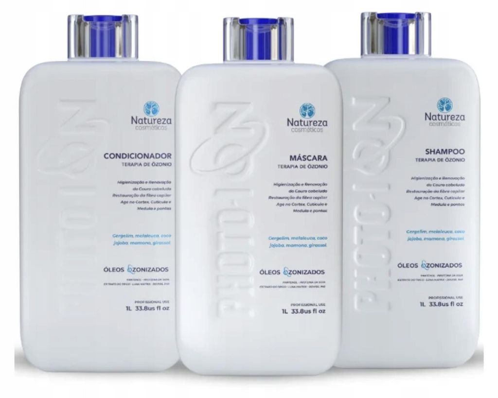Natureza Cosméticos Photo-Ion Set 3X300Ml - Ozone Therapy Immagine del prodotto 