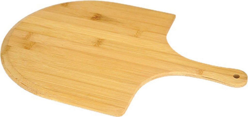 Pizzaschaufel aus Bambus, langer Griff aus Holz, antihaftbeschichtet, lebensmittelecht, zum Aufhängen, Pizzaschaufel, Schneidebrett, Serviertablet...