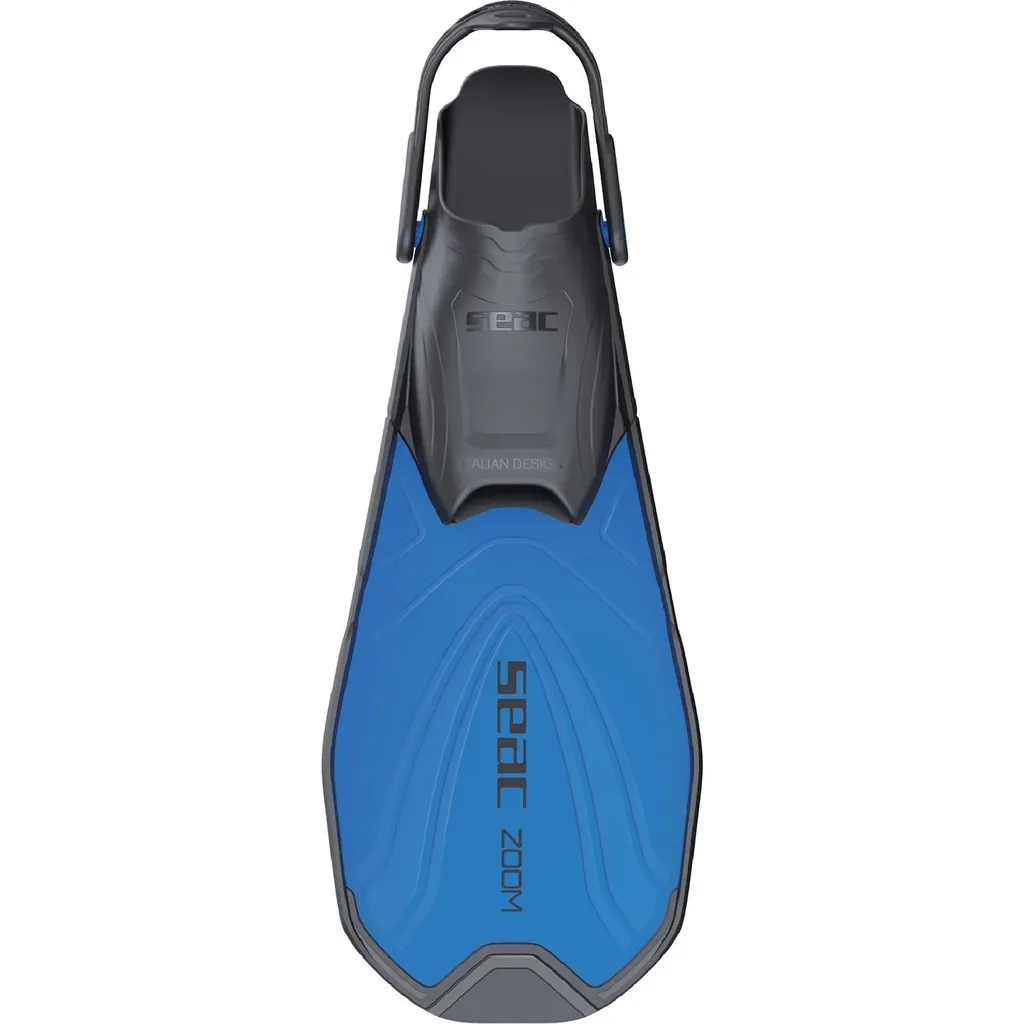 Palmes Seacsub Zoom Confortables - Voilure Réactive Bleu et Gris 39-41