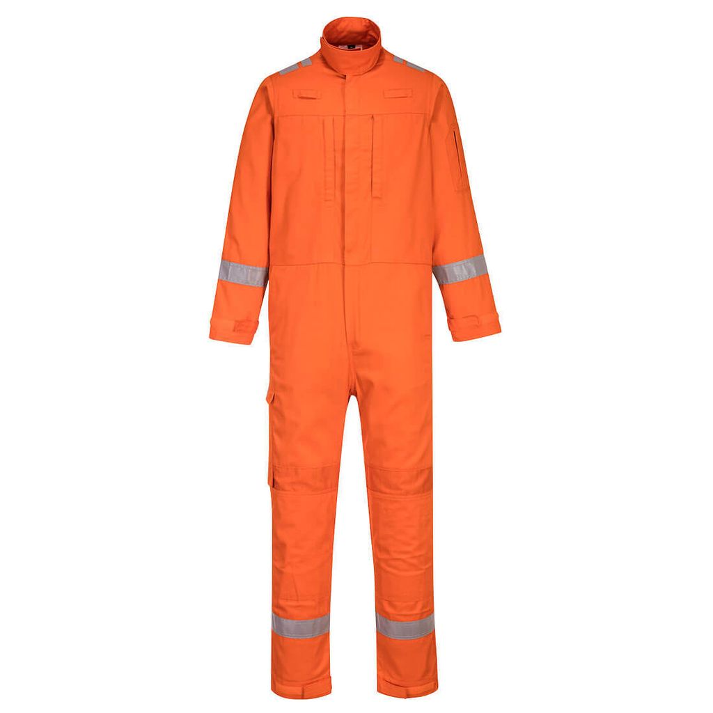 Portwest FR502 Bizflame Plus Schutzanzug Orange Gr. M