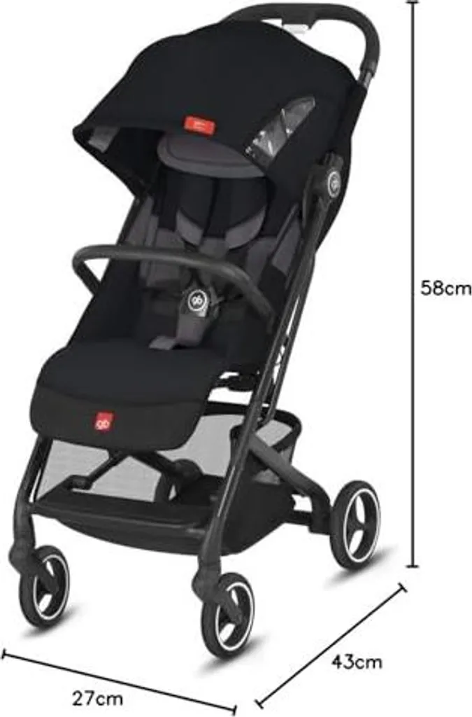 Cybex Qbit+ All-City Buggy : poussette compacte pour bébé de 0 à 4 ans