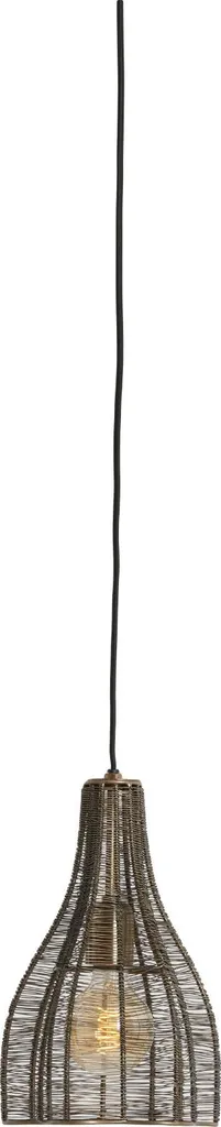 Suspension Mariama Bronze pour Éclairage de Table à Manger Style Loft - 9