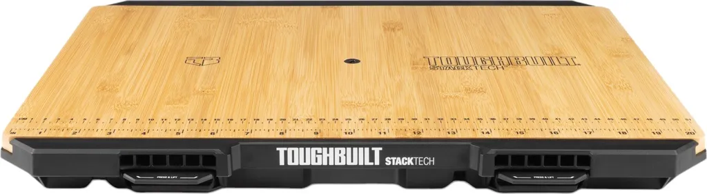 Plan de travail Toughbuilt STACKTECH TB-B1-A-10 en bambou 42,5 x 41 cm - 7