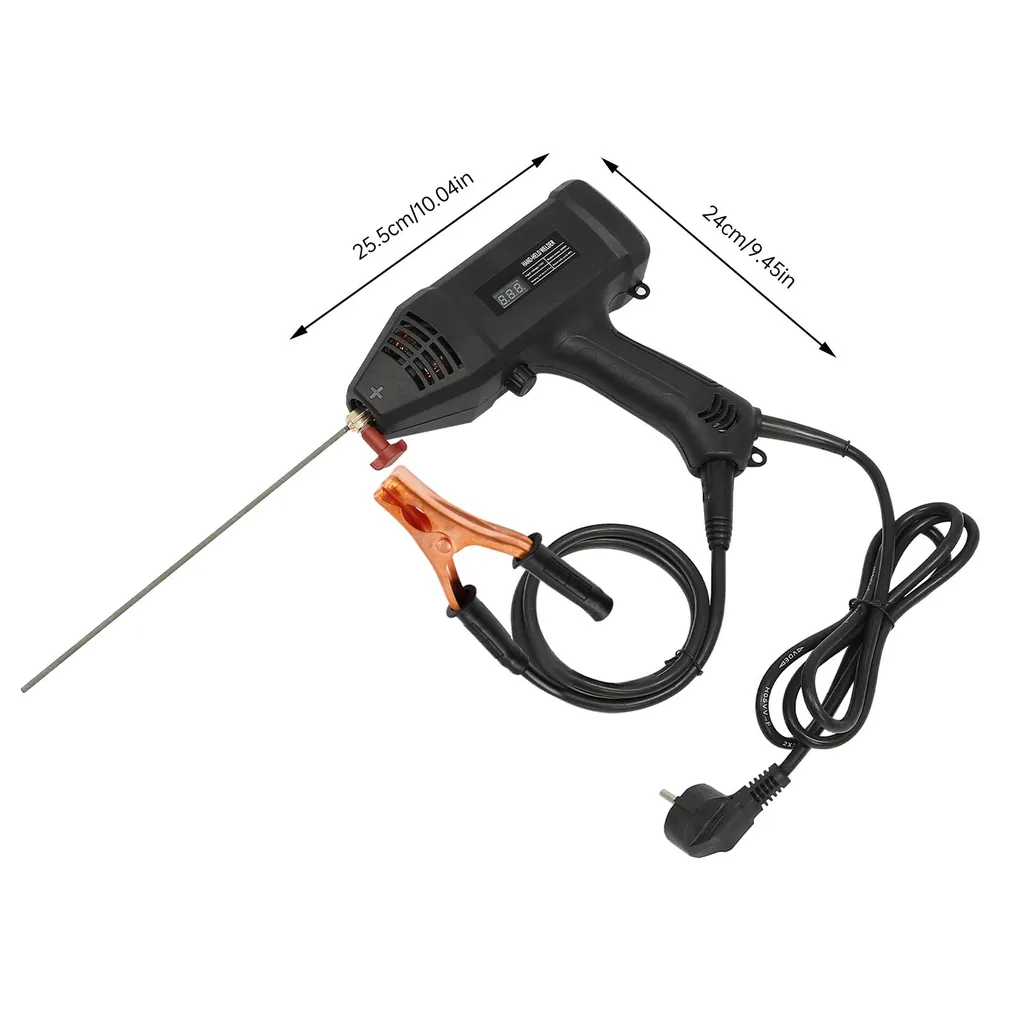 Machine à souder électrique compacte et boîte à outils complète noir