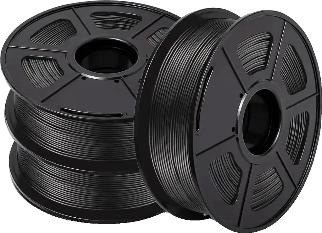 Crea Senza Limiti con SUNLU PLA Nero 1.75mm | Confezione Risparmio 3KG