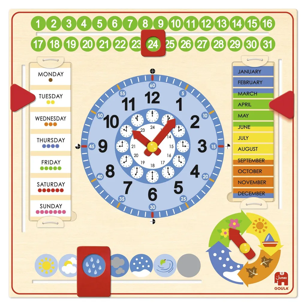 Activité ludo-éducative 3 ans Jeu de construction Goula Multicolore - 2