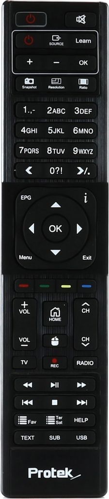 Protek Original Fernbedienung für X1 Linux E2 4K Receiver Produktbild 