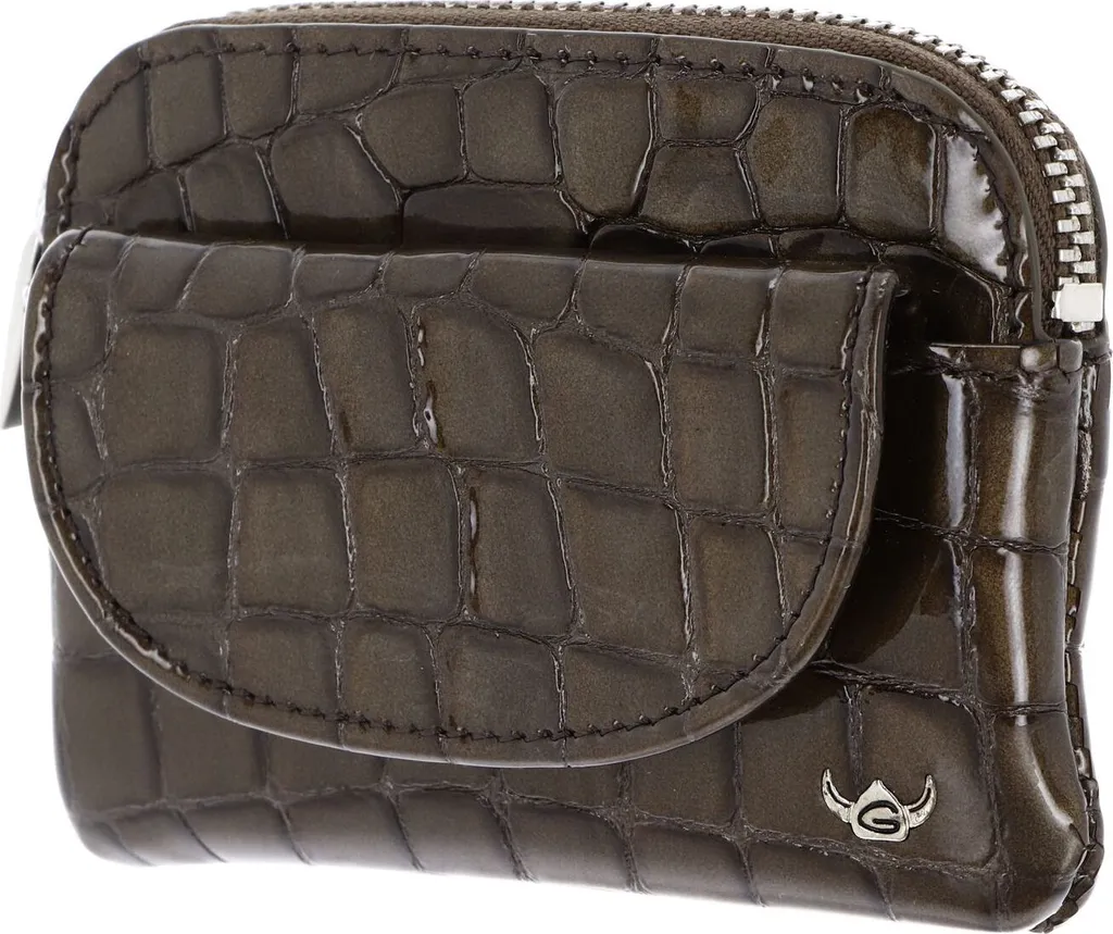 Astuccio Portachiavi Golden Head Cayenne Toffee Marrone - Pelle Premium