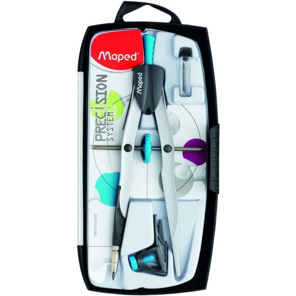 Maped Zirkelkasten Precision System Zirkellänge: 165 mm zufällige Farbe (1 Set)