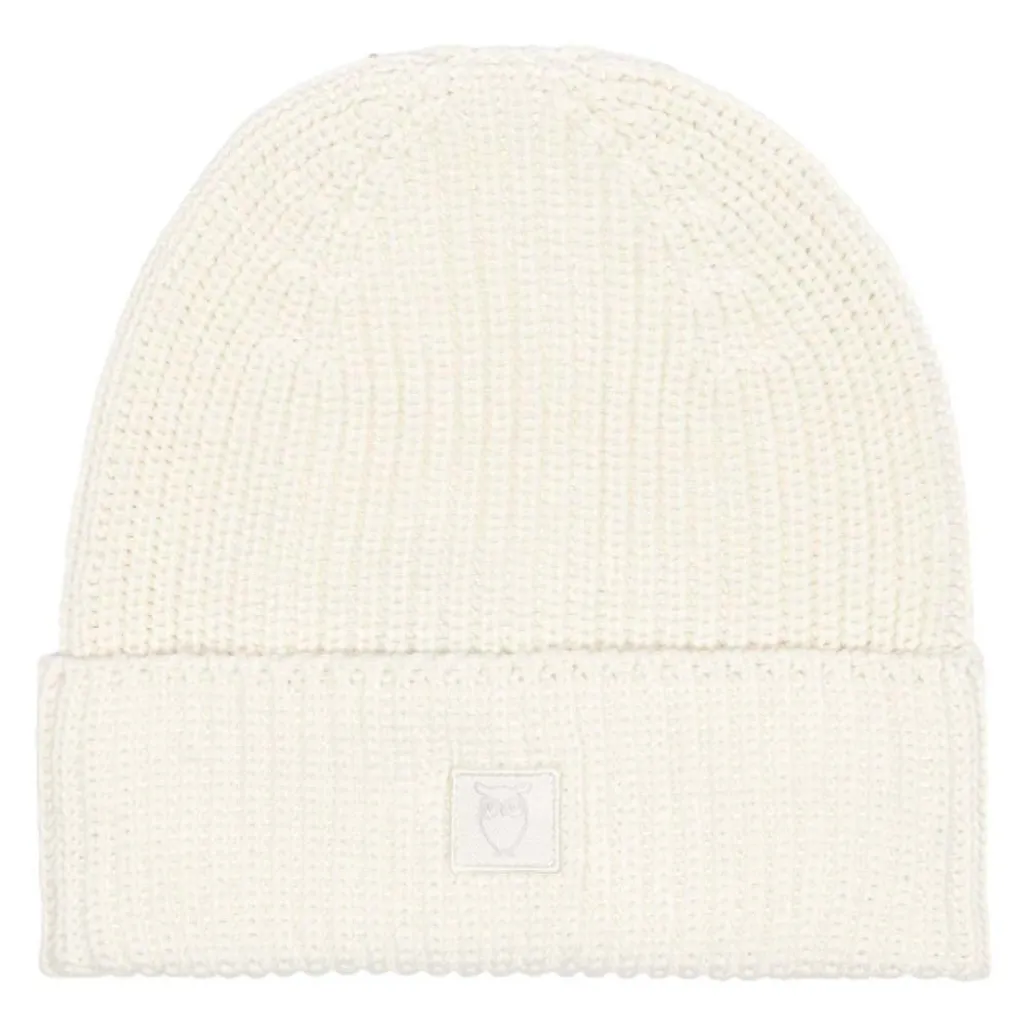 Berretto in Cotone Bianco Egret - Il Fascino del Minimalismo Italiano
