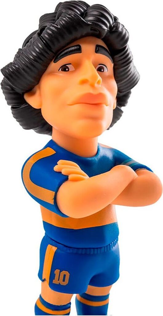 Minix Diego Maradona Figur Von Boca Juniors 12 Cm Orange  Produktbild 