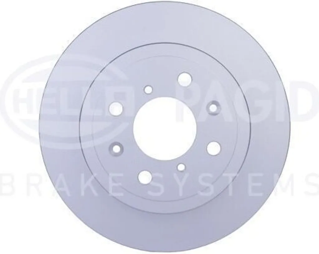 Disque de frein HELLA 8DD355111591 - Solution anti-vibration Agila A
