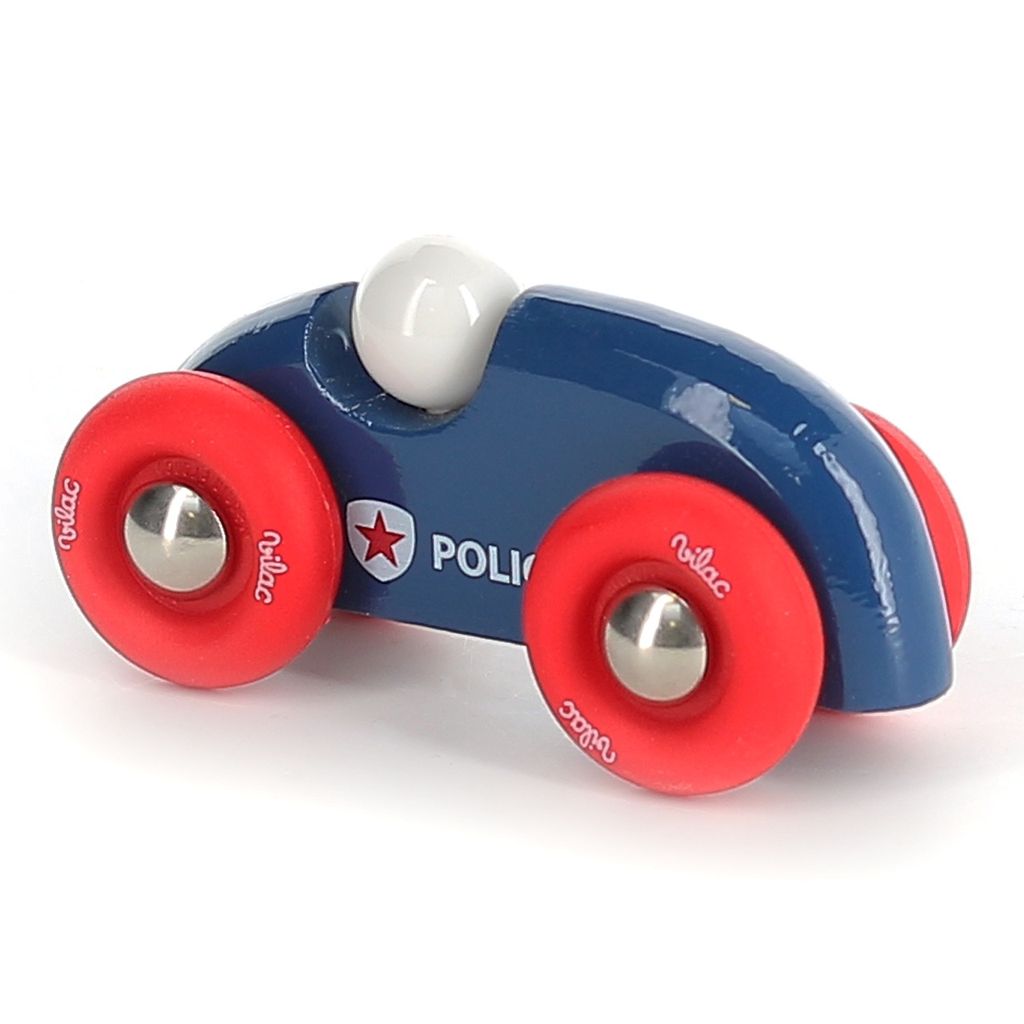 Vilac Holzauto Mini-Polizeirallye