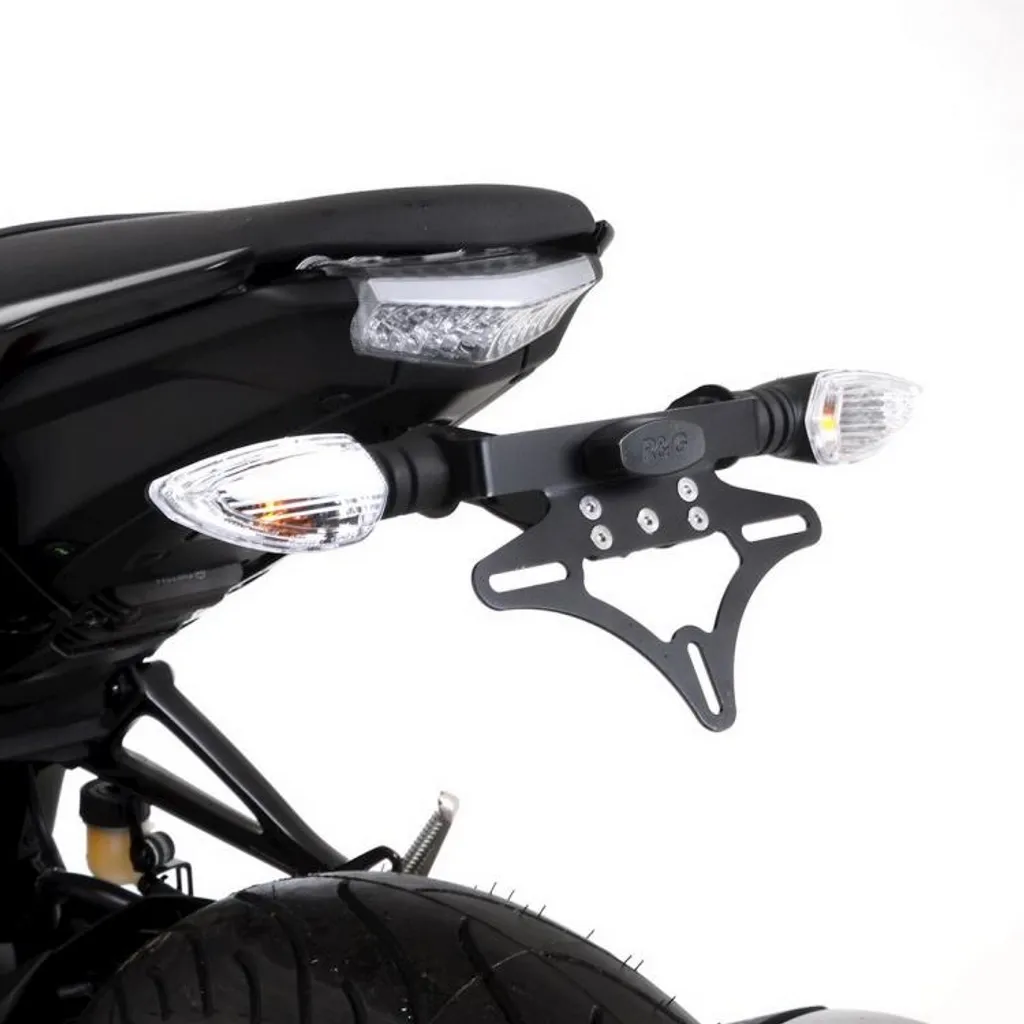 Support de plaque court R&G Racing LP0308BK Yamaha MT-125