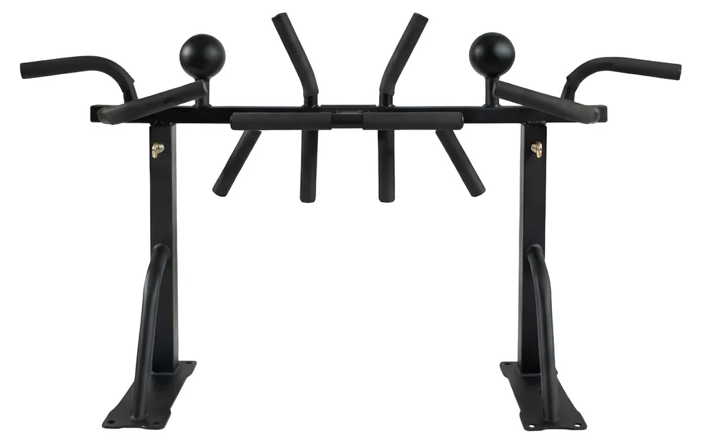 Barre de traction sans perçage Robinson noire fixation porte facile - 3