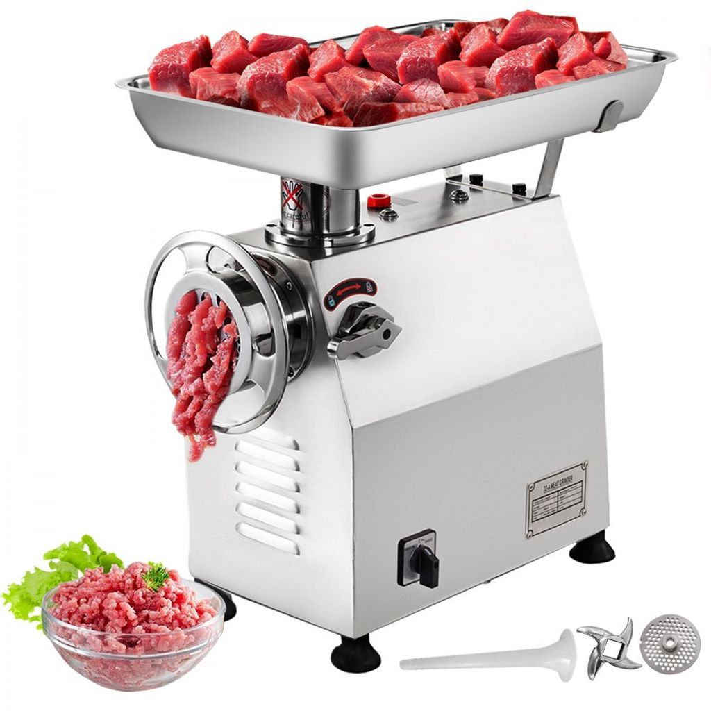 Hachoir à viande professionnel électrique 2200 W, en acier Image du produit 