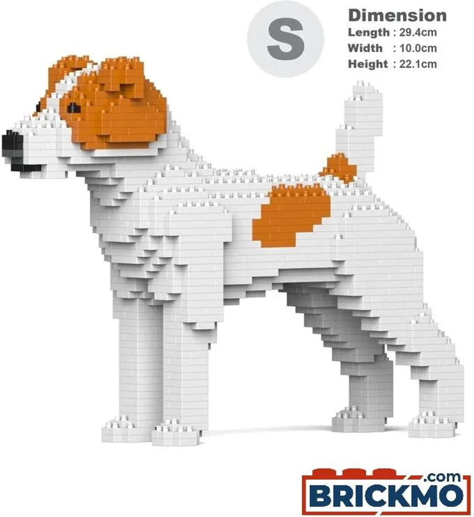 JEKCA Jack Russell Terrier 01-M01 ST19PT37-M01 Briques de Construction