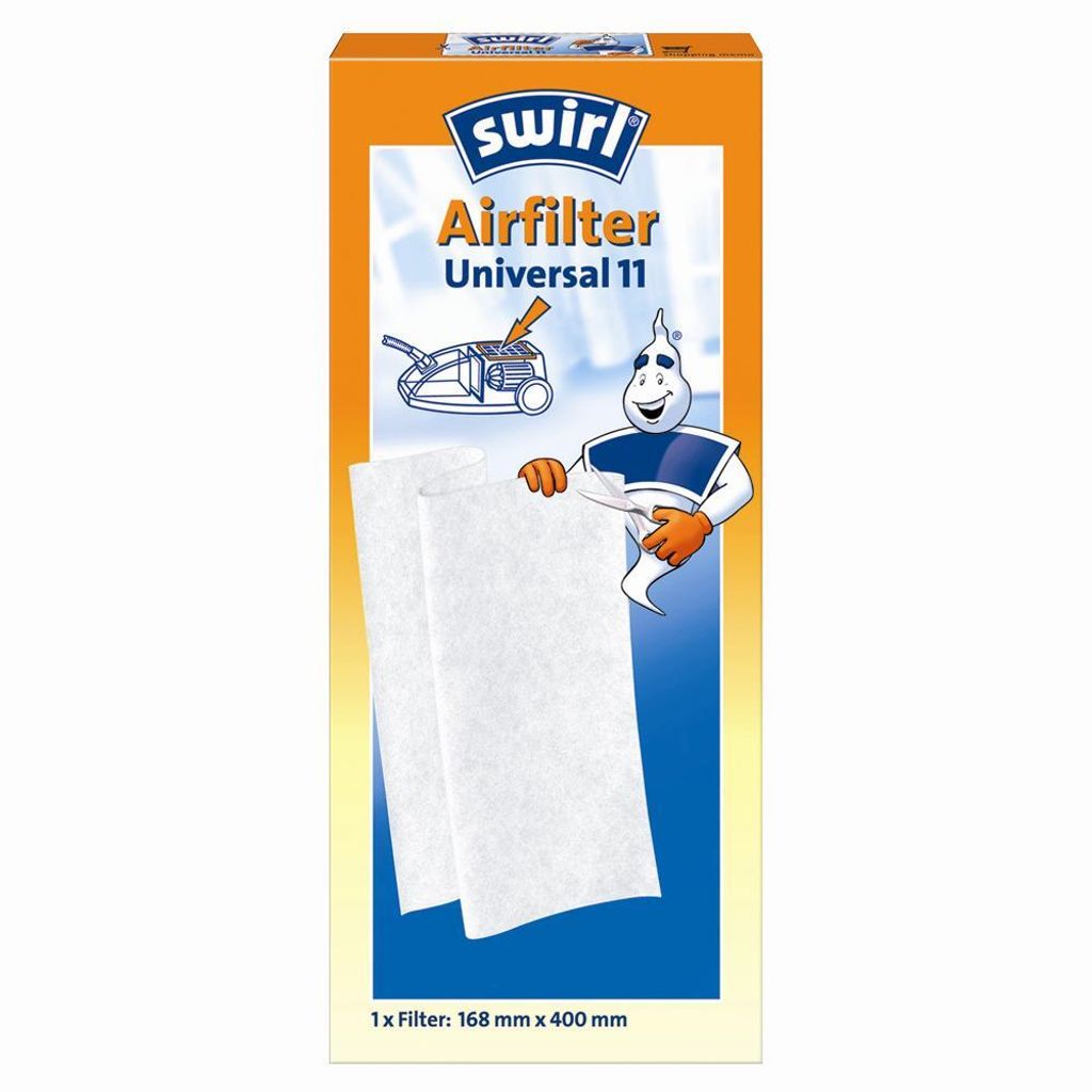 Packaging for Swirl Airfilter Universal 11.