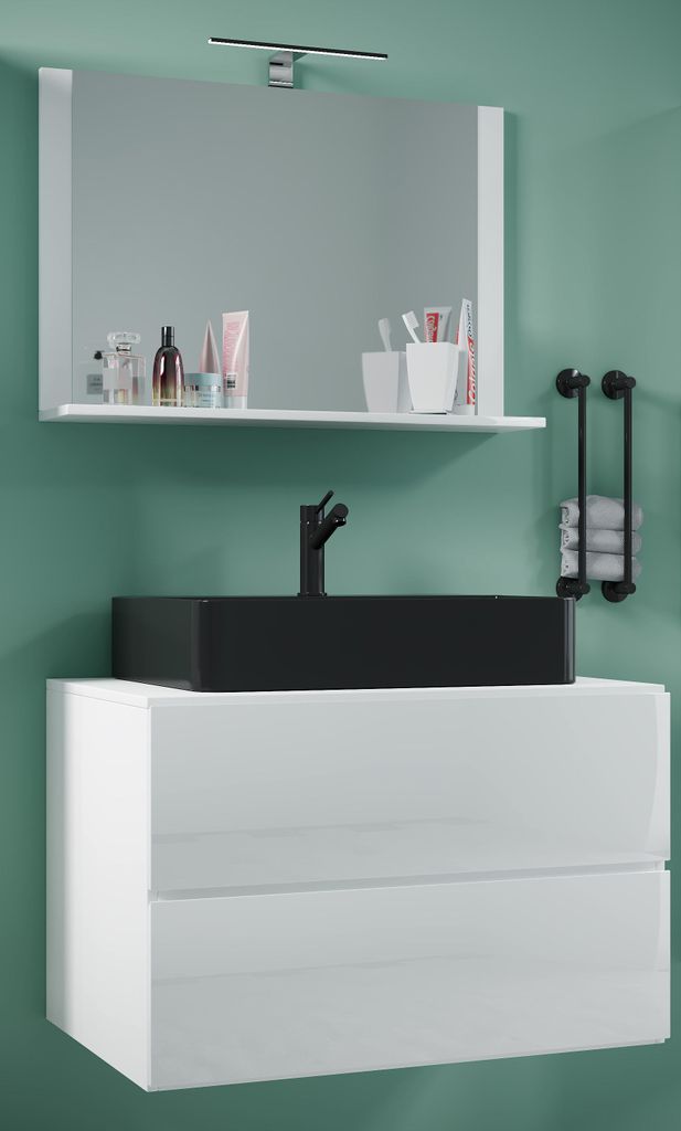 VCM my bath Badmöbel-Set Lendas M 915204 weiß 81,0 x 46,0 x Produktbild 