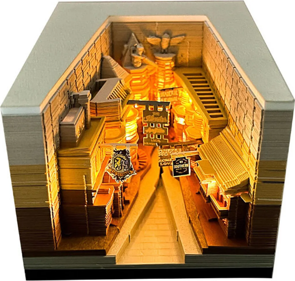 Calendrier 3D LED sculpté à la main, décoration bureau DIY de précision