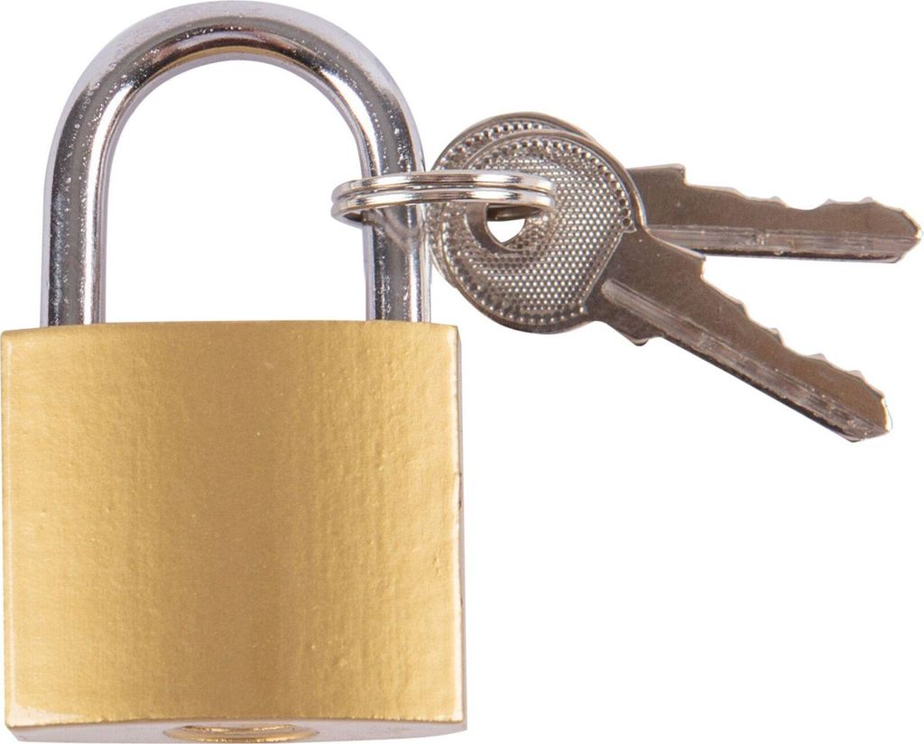 Blackspur Eisen-Vorhängeschloss – 3 cm – Messing