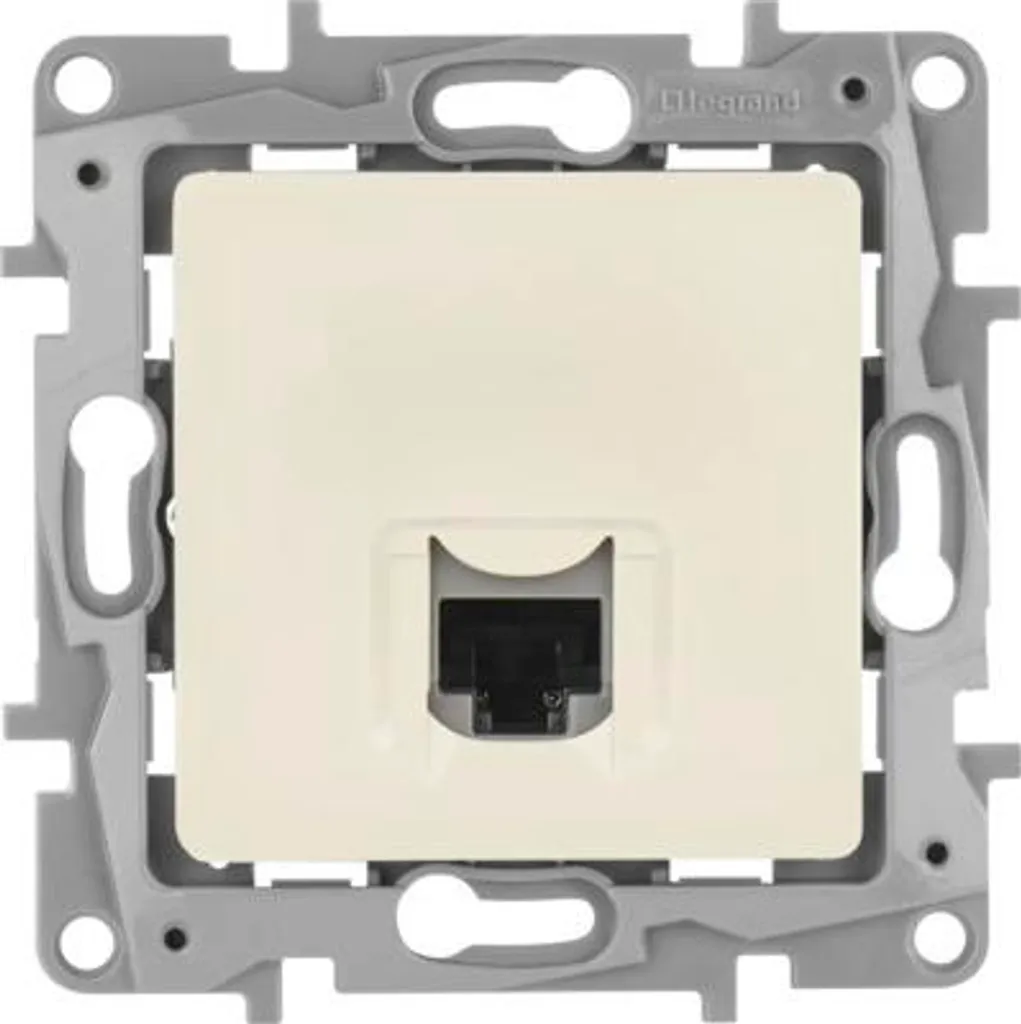 Prise de données RJ45 Legrand Niloé beige - Solution internet stable