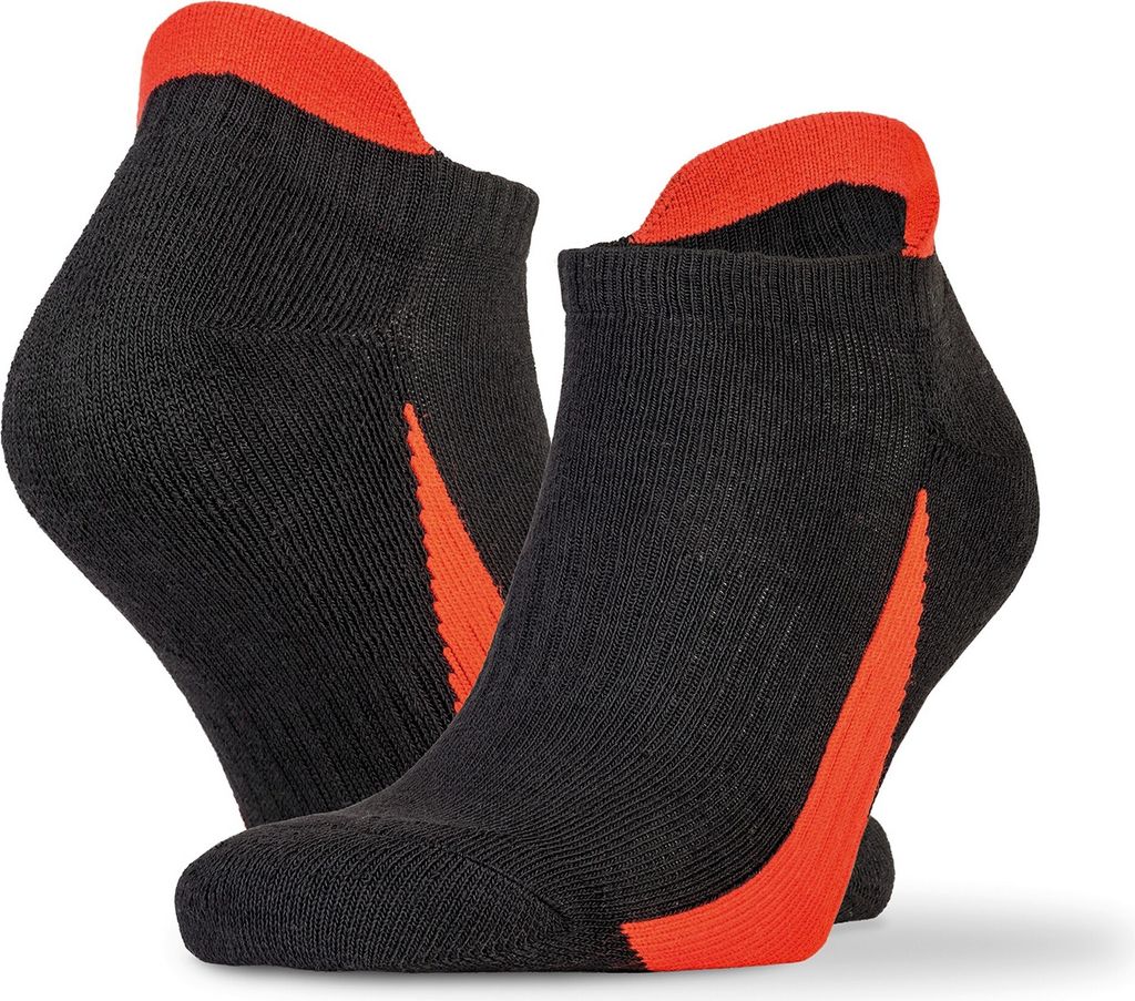 Spiro Uni Sport-Sneakersocken, 3 Paar PC3497 (37-41 EU) (Schwarz)