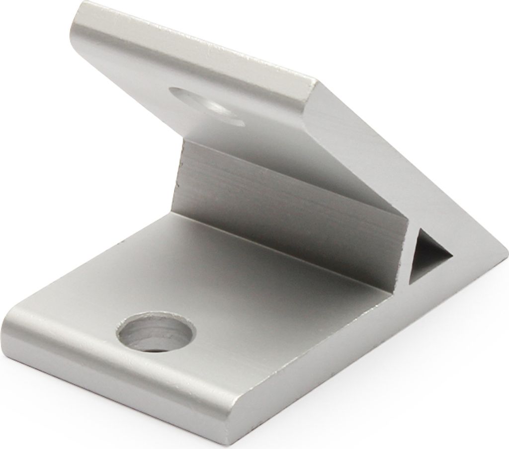 Winkel 4040-45°, Aluminium, eloxiert, I-Typ Nut 8, VPE 10 Produktbild 