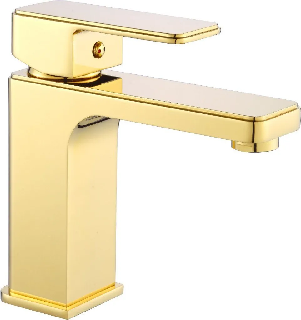 Mexen Cetus rubinetto per lavabo, oro - 744300-50