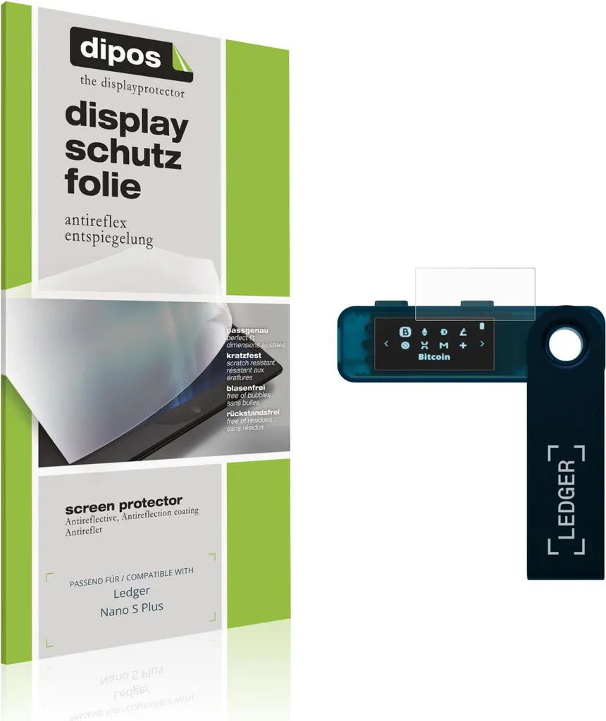 3 Pellicole Protettive Antiriflesso Dipos Per Display Brose (nuovo Stile): Opache, Anti-impronta, Made In Germany