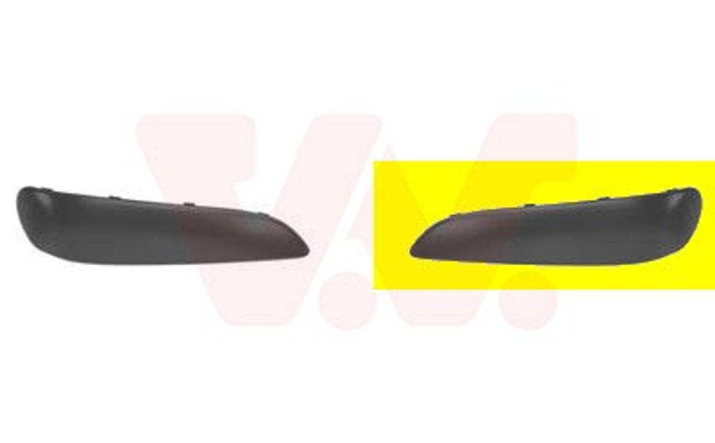 VAN WEZEL 5404581 Stoßstangen-Abdeckung Vorne Links für TOYOTA AYGO (WNB1, KGB1)