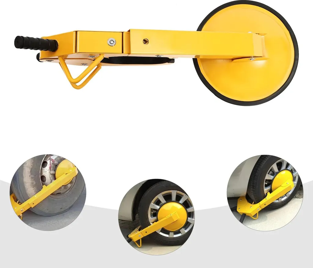 Sabot de Denver 235 pour garage et parking avec support de sécurité - 8
