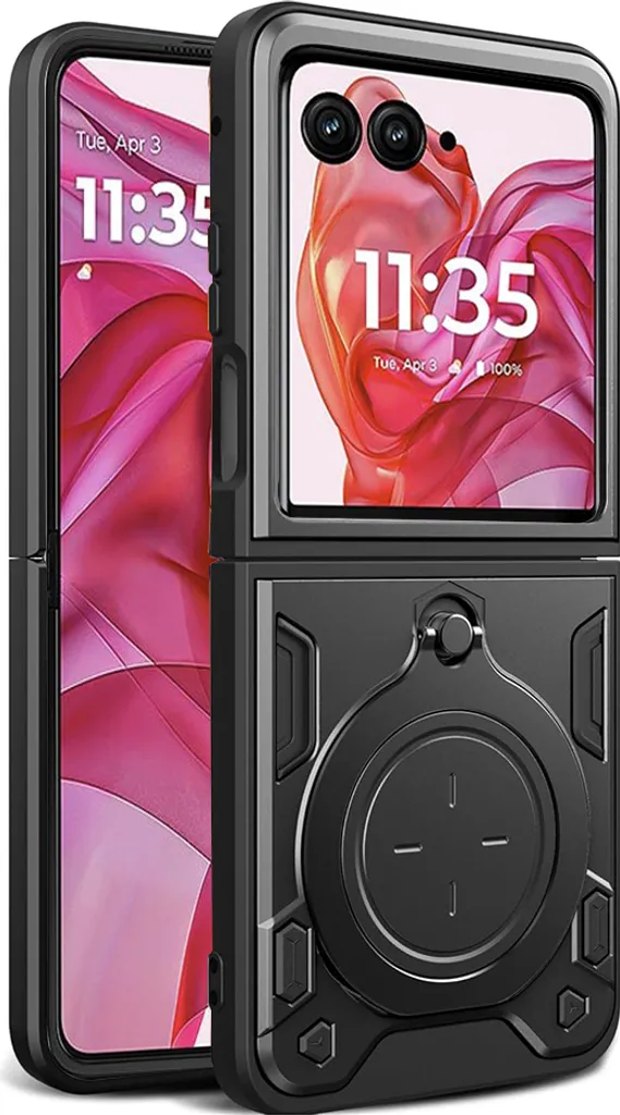 Custodia CamGuard per Motorola Razr 50 Ultra Juoda - Eleganza Protetta