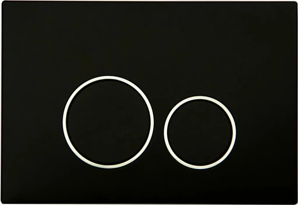 Placca Mexen Fenix 05 Nero Opaco 600503: Il Tocco Finale del Bagno