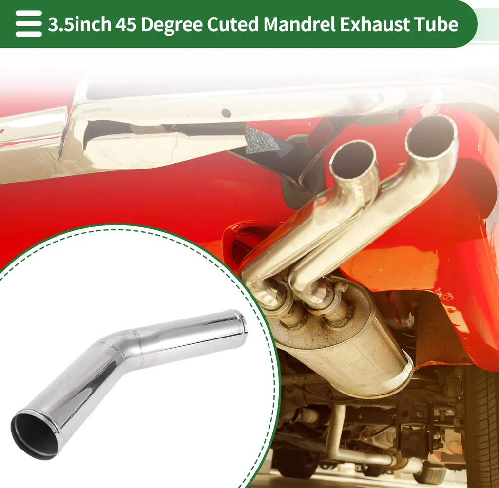 Tube inox 89mm pour montage échappement sport et préparation moteur
