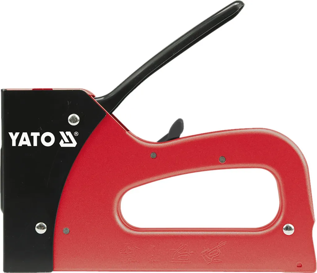 Agrafeuse de bricolage 6-16mm pour pose d'isolant et décoration maison