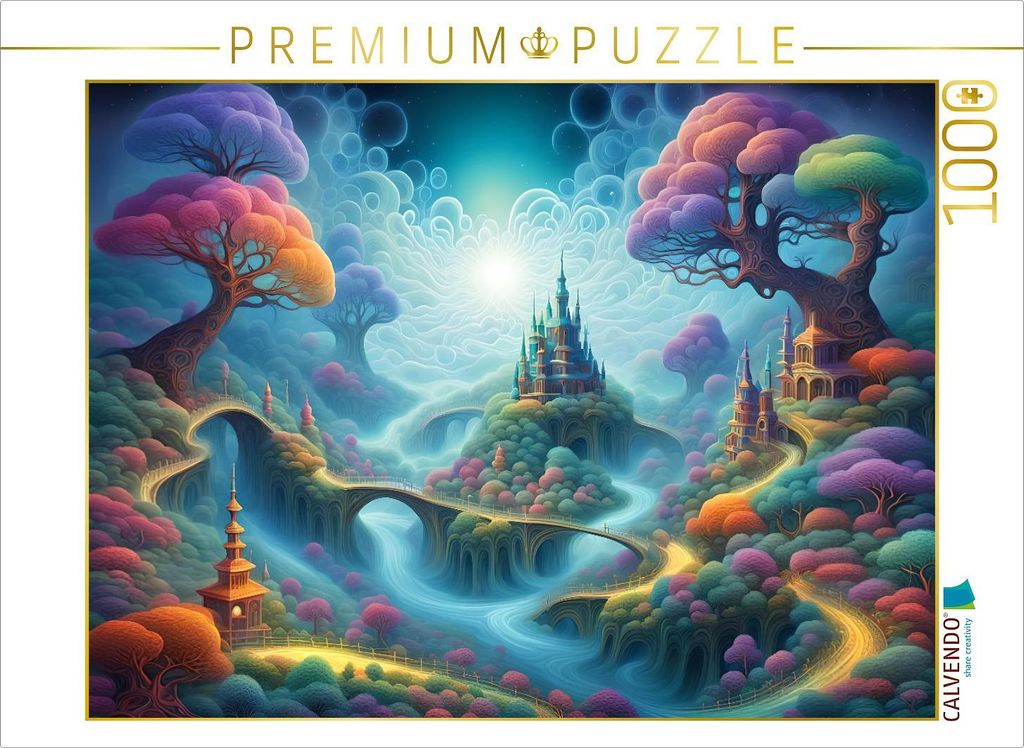 CALVENDO Puzzle Geheimnisvoll | 1000 Teile Lege-Größe 64x48cm Foto-Puzzle für glückliche Stunden