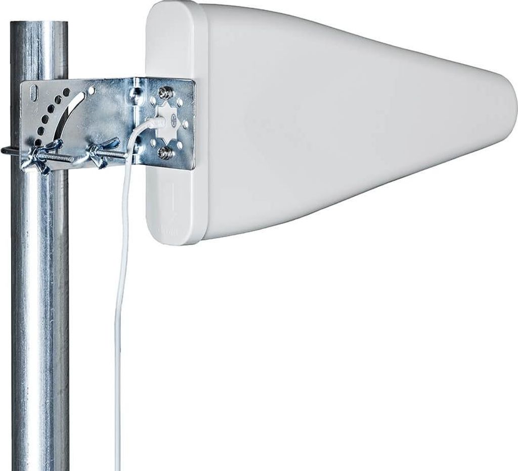 TELEVES Antenne Pro-5000-5G 5G/4G/3G/2G 11 dBi Weiß, 7,5 m Kabel, SMA
