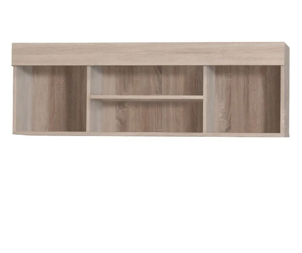 Étagère murale TAKA 4 en chêne sonoma robuste avec fixation invisible