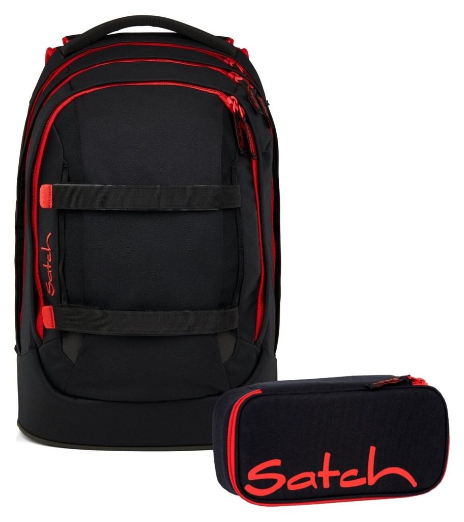 Satch Schulrucksack-Set PACK Fire Phantom 2-teilig, Produktbild 