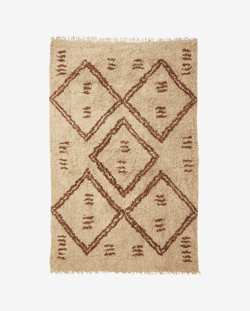 Teppich LEAH 290*200cm handgefertigt – Natur
