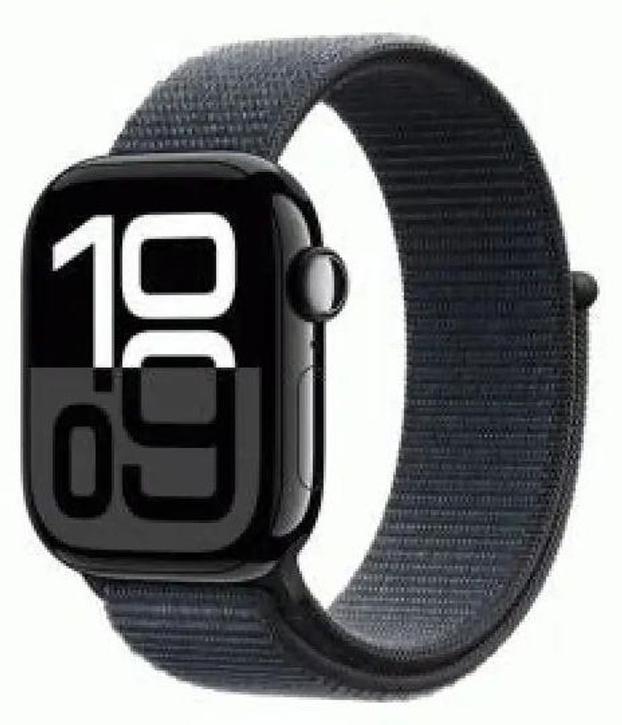 Apple Watch Series 10 GPS 42mm Jet Black Aluminiumgehäuse, Produktbild 