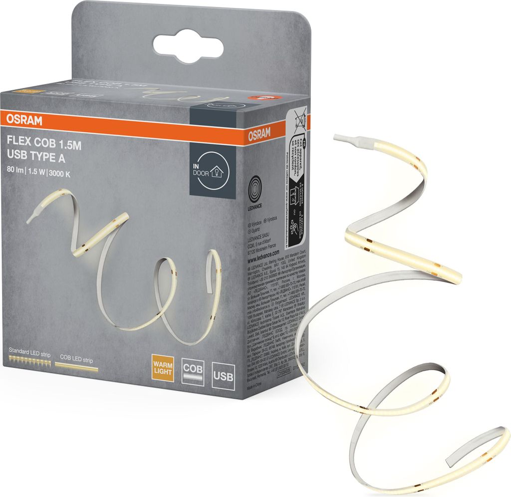 OSRAM FLEX COB flexibilní LED pásek s rovnoměrně jasným Obrázek produktu 