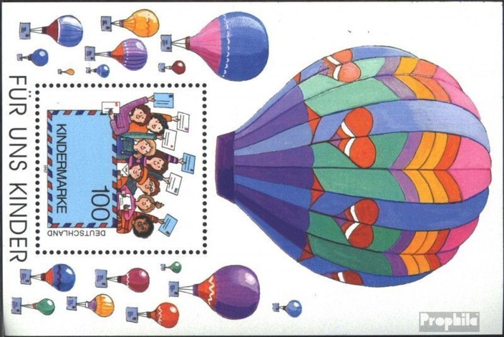 Briefmarken BRD (BR.Deutschland) 1997 Mi Block40 (kompl.Ausgabe) Ersttagssonderstempel gestempelt Für uns Kinder Blockausgabe Bl.40