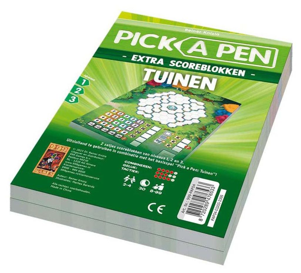 999games 999 Games Pick a Pen Gardens Punkteblöcke, 2 Stk.